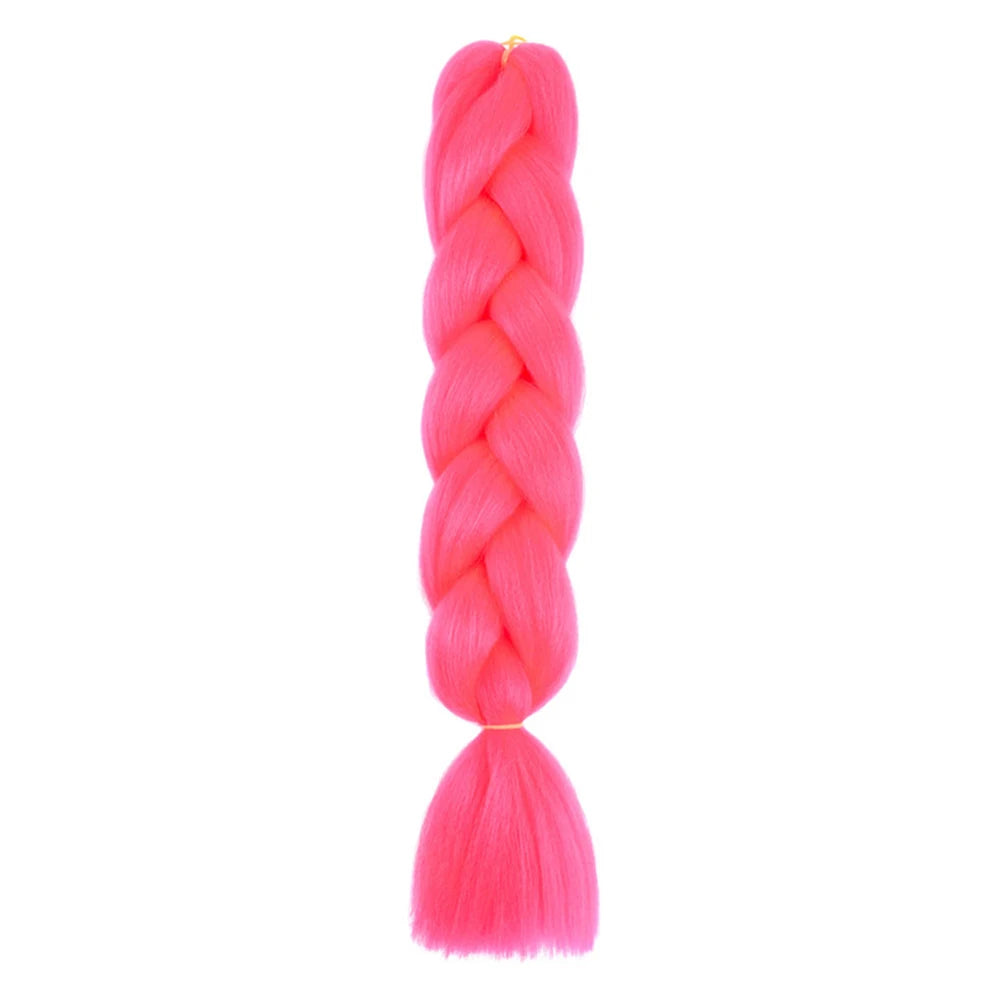 24 Inch Jumbo Braids Extensions – Synthetic Afro Ombre Kanekalon Hair for Children