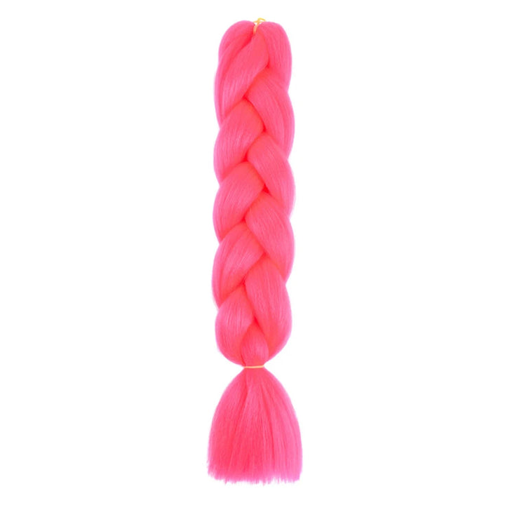 24 Inch Jumbo Braids Extensions – Synthetic Afro Ombre Kanekalon Hair for Children