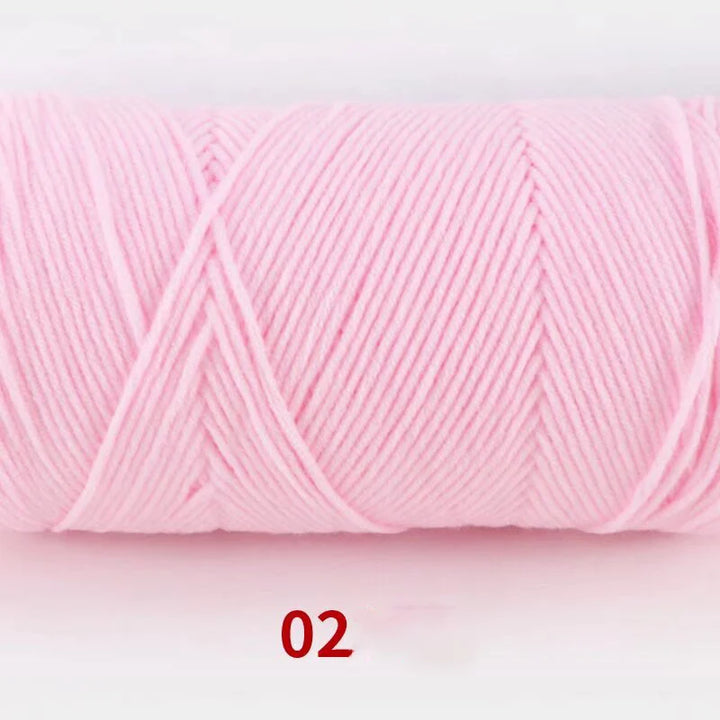 200g Soft Medium-Thick Yarn – Cozy Hand-Knitting Yarn for Sweaters, Scarves, Hats & DIY Crafts