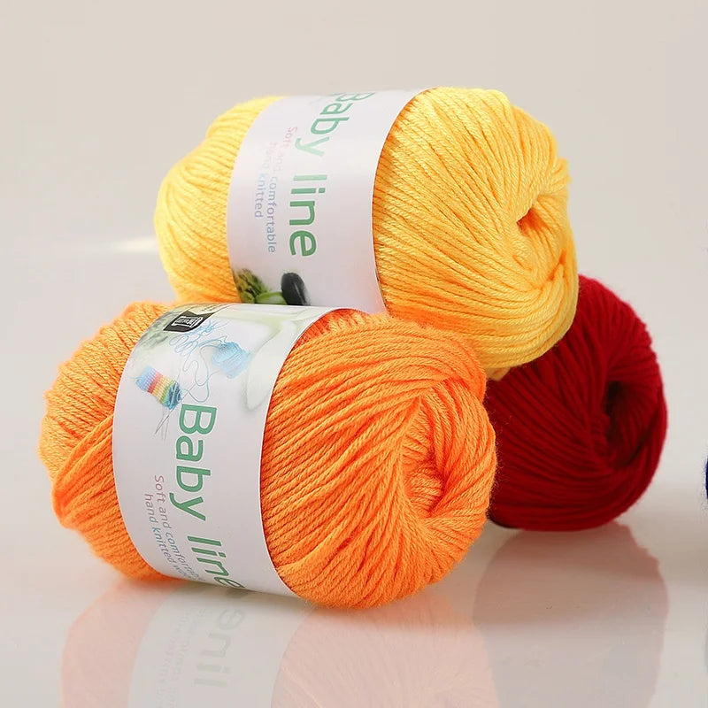 500g Soft Medium-Thick Knitting Yarn Set (10 Pieces) – Cozy Yarn for Sweaters, Hats, Scarves & Crochet Projects