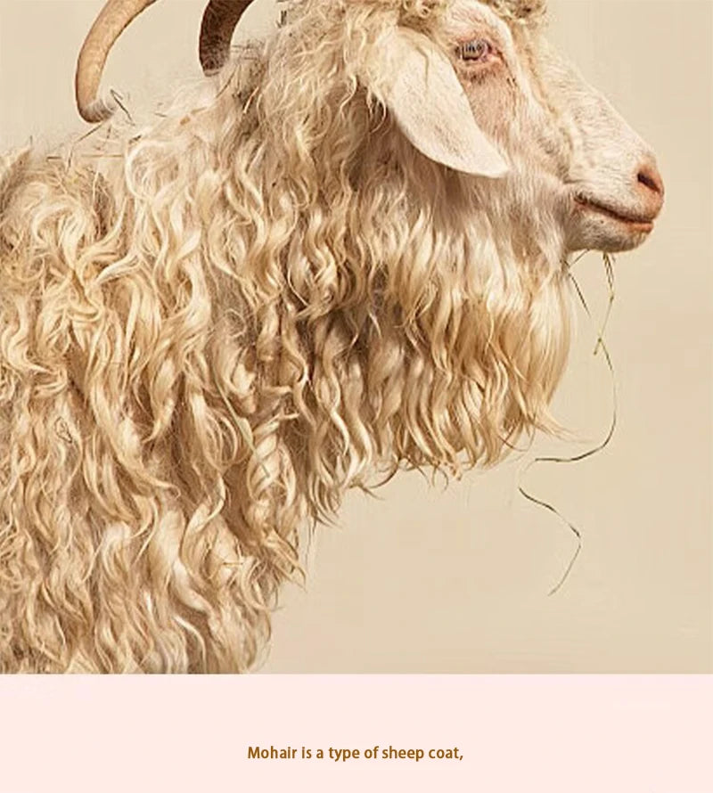 300g Gradient Alpaca Mohair Yarn Set (6 Pieces) – Soft Lightweight Knitting Yarn for Sweaters, Shawls, Hats & Scarves