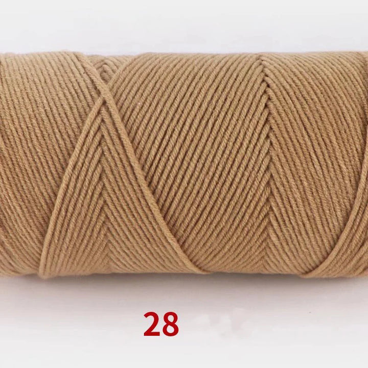200g Soft Medium-Thick Yarn – Cozy Hand-Knitting Yarn for Sweaters, Scarves, Hats & DIY Crafts