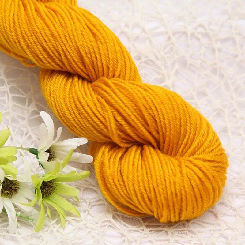 245g Medium-Thick Handmade Knitting Yarn – Multi-Purpose Yarn for Sweaters, Hats & Accessories