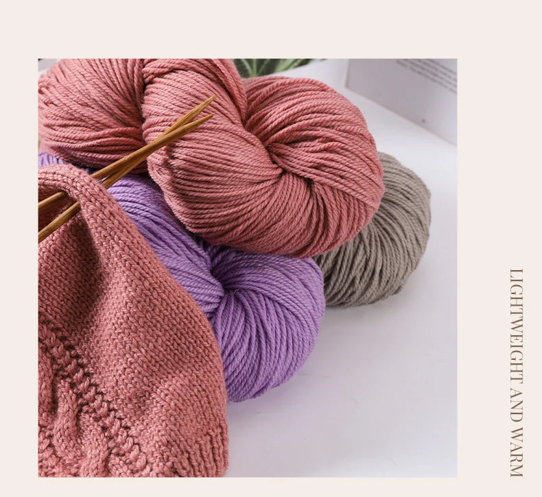 600g Thick Alpaca Wool Yarn Set (2 Pieces) – Premium Knitting Yarn for Sweaters, Scarves, Hats & DIY Crafts