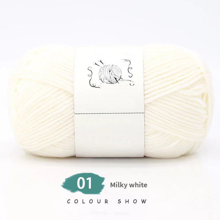 200g Thick Knitting Yarn (2 Skeins) – Soft Yarn for Scarves, Hats, Gloves & DIY Crochet Projects