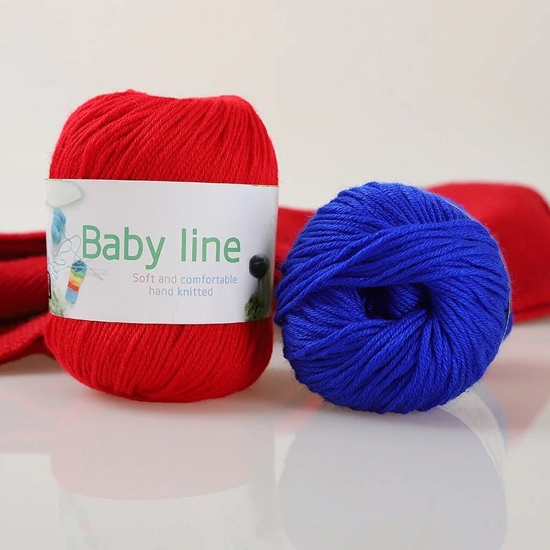 500g Soft Medium-Thick Knitting Yarn Set (10 Pieces) – Cozy Yarn for Sweaters, Hats, Scarves & Crochet Projects