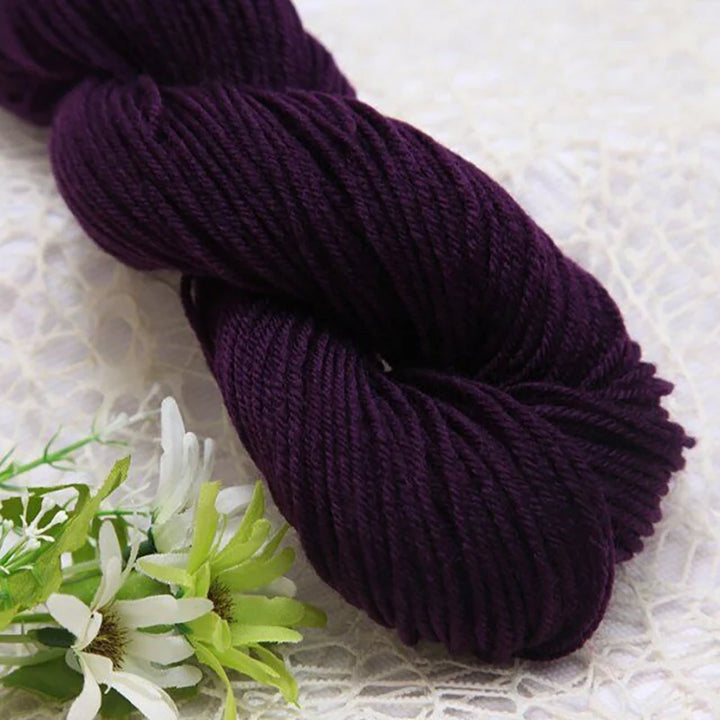 245g Medium-Thick Handmade Knitting Yarn – Multi-Purpose Yarn for Sweaters, Hats & Accessories