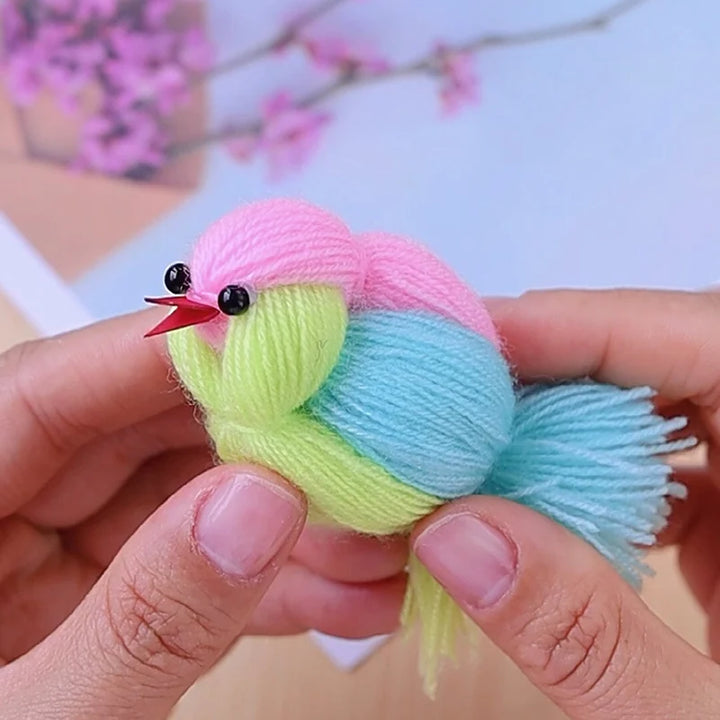 300g Multi-Color Acrylic Milk Yarn – Soft & Strong Knitting Yarn Balls (6 Pieces/Pack)