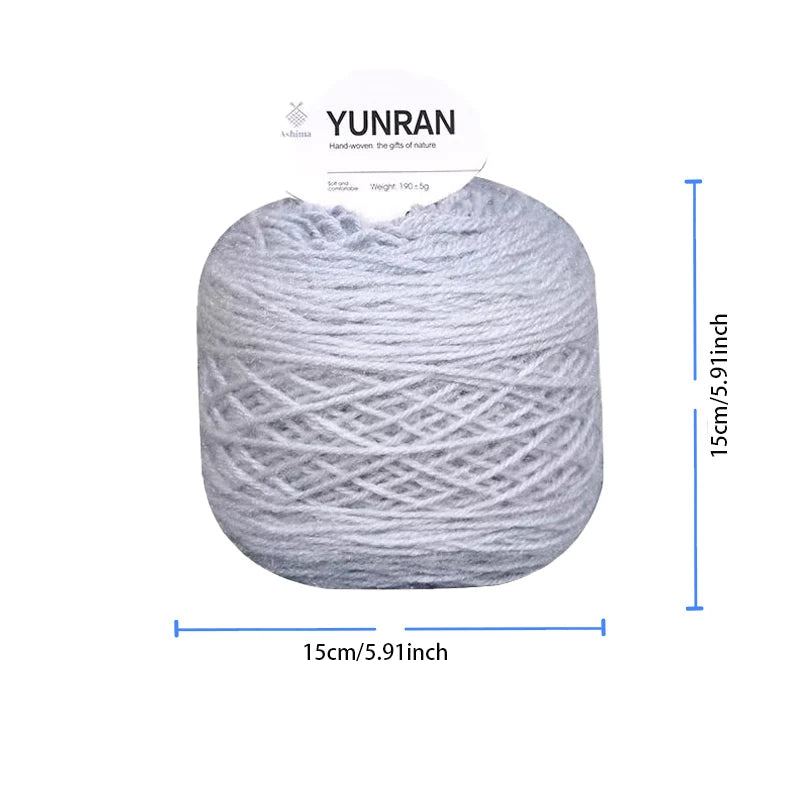 190g Gradient Dyed Medium-Thick Yarn – Soft Knitting Yarn for Sweaters, Shawls, Scarves & DIY Crafts