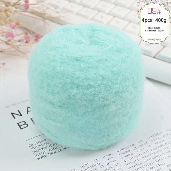 400g Soft Warm Knitting Yarn (4 Pack) – Medium Thick Yarn for Sweaters, Scarves, Hats & DIY Crafts