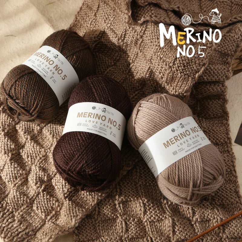400g Alpaca Wool Blend Yarn Set (4 Pieces) – 245 Stick-Needle Medium-Thick Yarn for Sweaters, Coats, Scarves & DIY Crafts