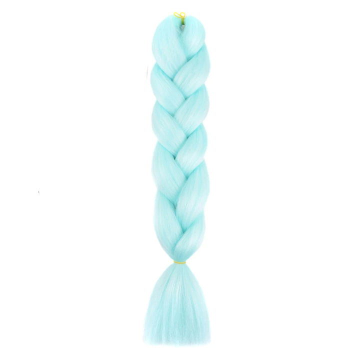 24 Inch Jumbo Braids Extensions – Synthetic Afro Ombre Kanekalon Hair for Children