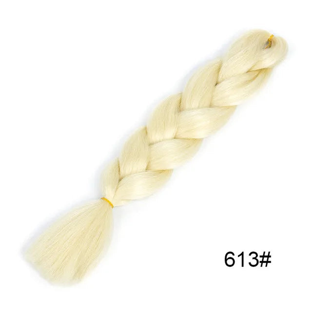 Ombre Synthetic Twist Braiding Hair – Jumbo Kanekalon Hair Extensions for Braids