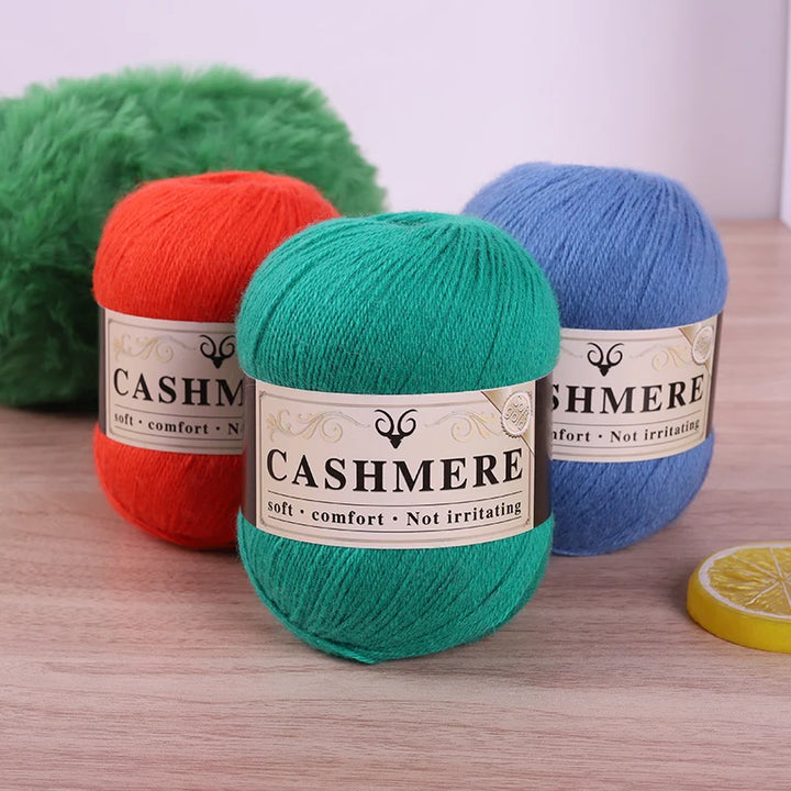 Cashmere Yarn for Hand Knitting – Soft Luxury Yarn for Sweaters, Woolen Garments & Handmade Crafts