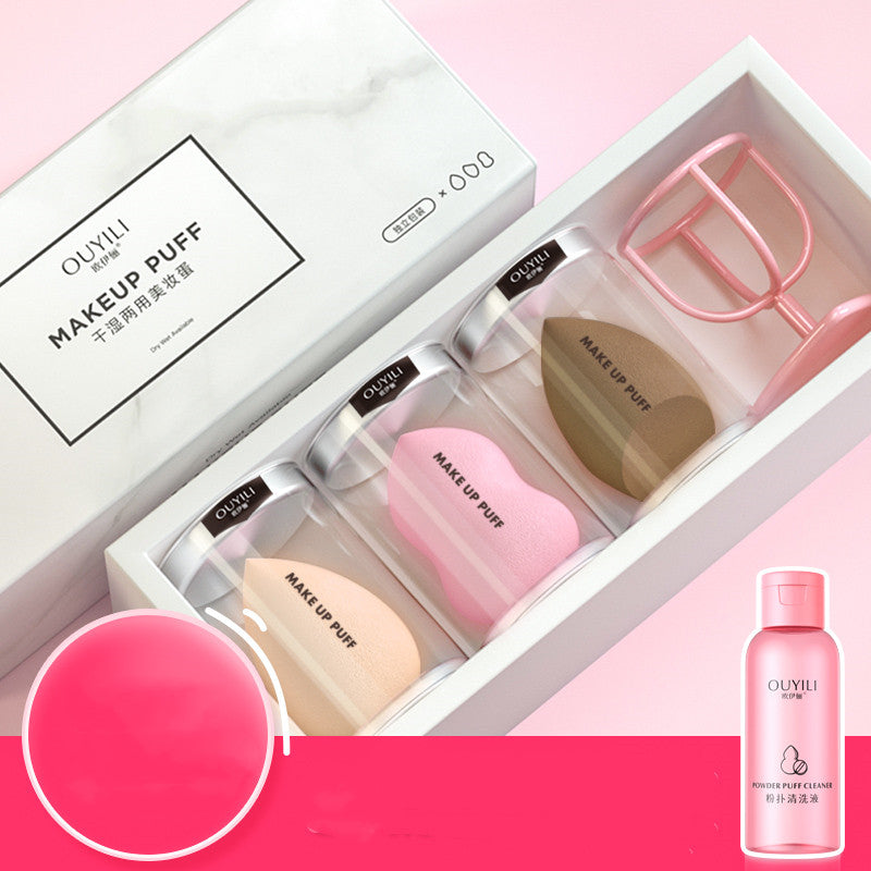 💄✨ Beauty Egg & Gourd Sponge Puff Set | Cushion Makeup Tools Collection