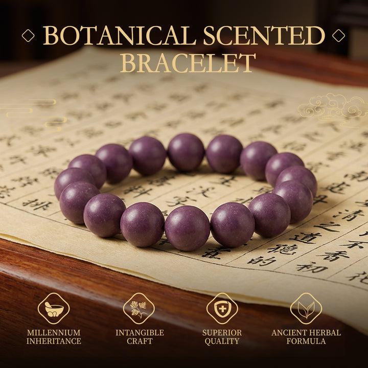Chinese Herbal Bead Bracelet – Lightweight Traditional Wellness Jewelry