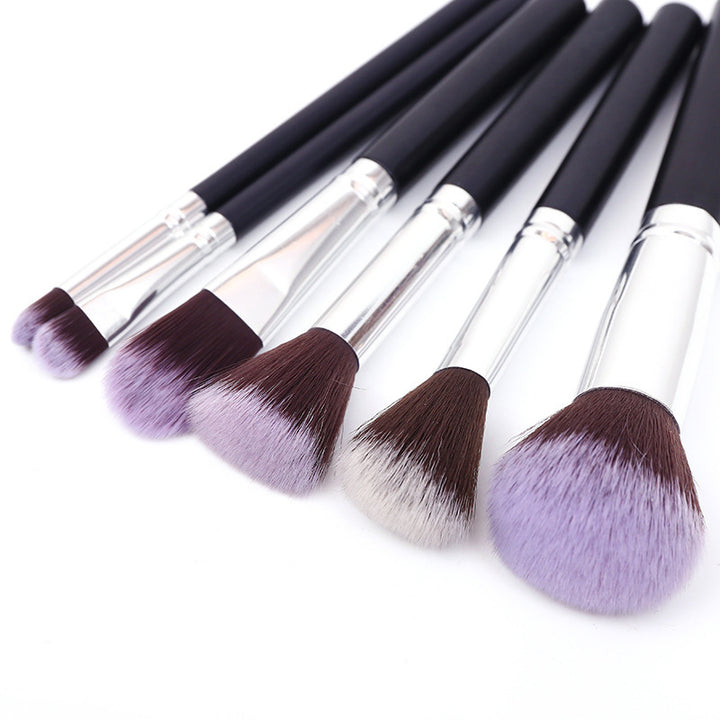 ✨ 12-Piece Cosmetic Brush Set — Cartridge Barrel Beauty Tools Kit 💄
