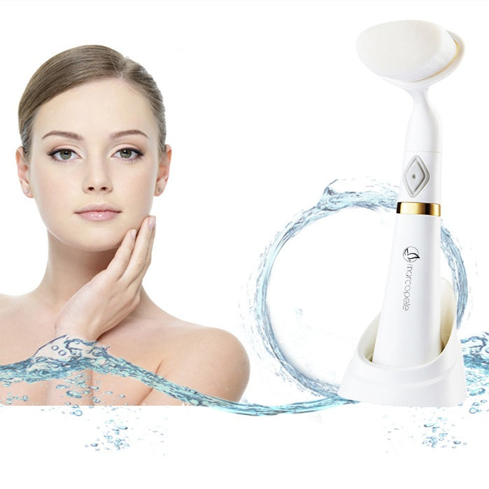 💖🌀 Portable Facial Cleanser Brush | 3D Deep Cleansing Ultrasonic Face Tool