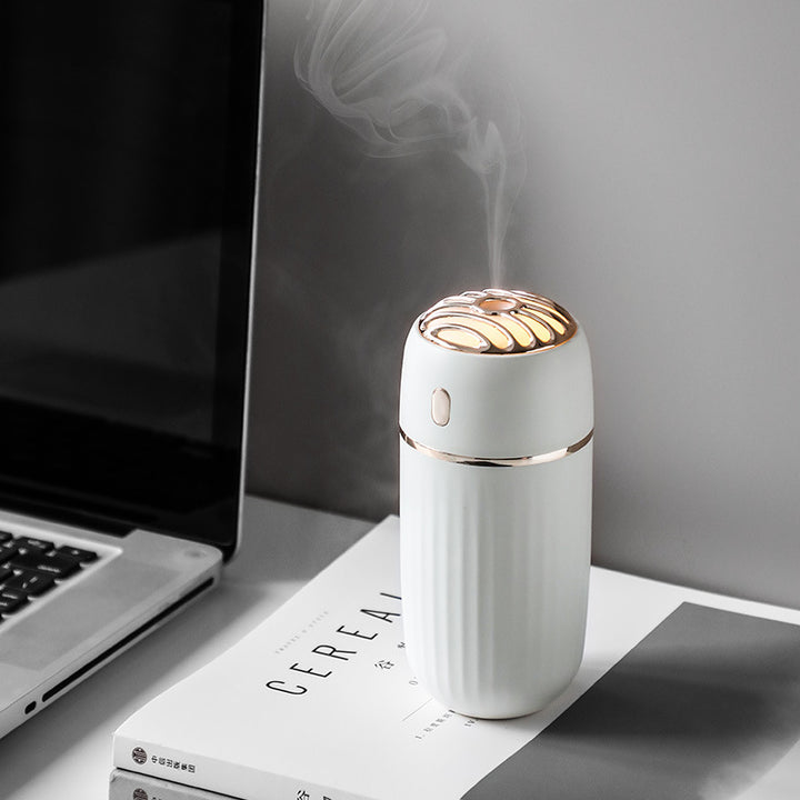🚗💧 Rechargeable USB Humidifier | Quiet Aroma Diffuser 🌿✨