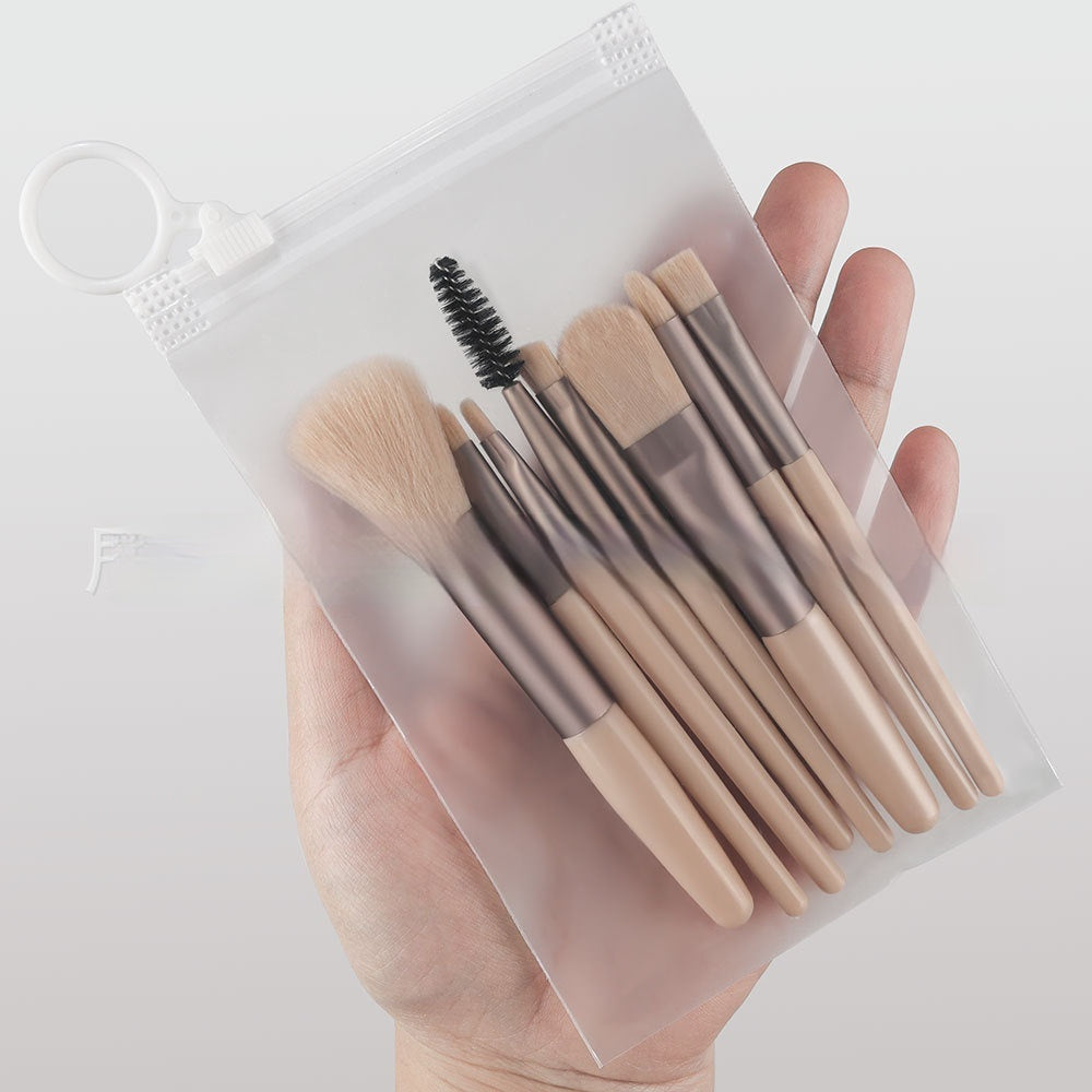 ✨ Portable Complete Makeup Brush Set — Multi-Color Beauty Tools Kit 💄