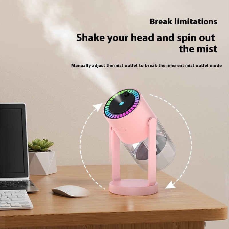 🌌✨ Starry Sky Projection Humidifier | Portable Cool Mist Night Light 🌙💧