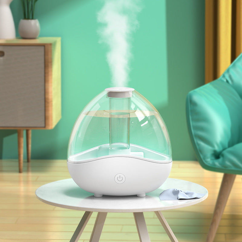 💧🏠 Transparent Quiet Humidifier | 1.5L Large Spray Bedroom Unit