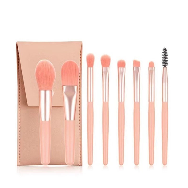 🍬✨ Eight Macaron Makeup Brush Eye Detail Set 💄
