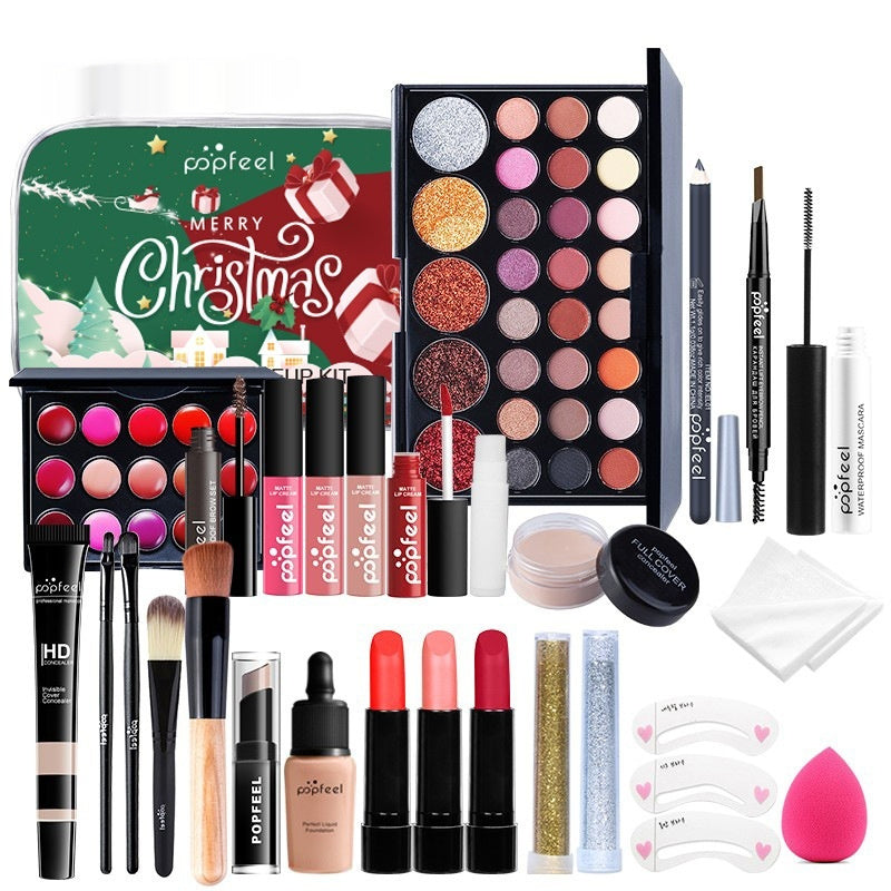 ✨ Christmas Cosmetics Makeup Set – Green Mermaid Festival Beauty Collection ✨