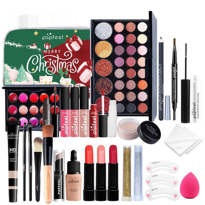 ✨ Christmas Cosmetics Makeup Set – Green Mermaid Festival Beauty Collection ✨