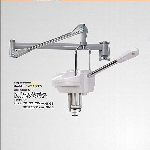 💆‍♀️🌫️ Hanging Arm Vertical Facial Steamer | Professional Hot Spray Spa Machine