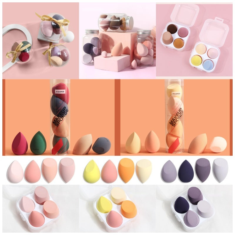 🥚💄 New Spherical Beauty Egg – Soft Makeup Sponge (Wet & Dry Blending Puff)