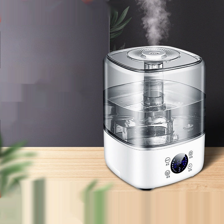 💧🔥 New Heated 5L Home Humidifier | Large Capacity Sterilizing Unit