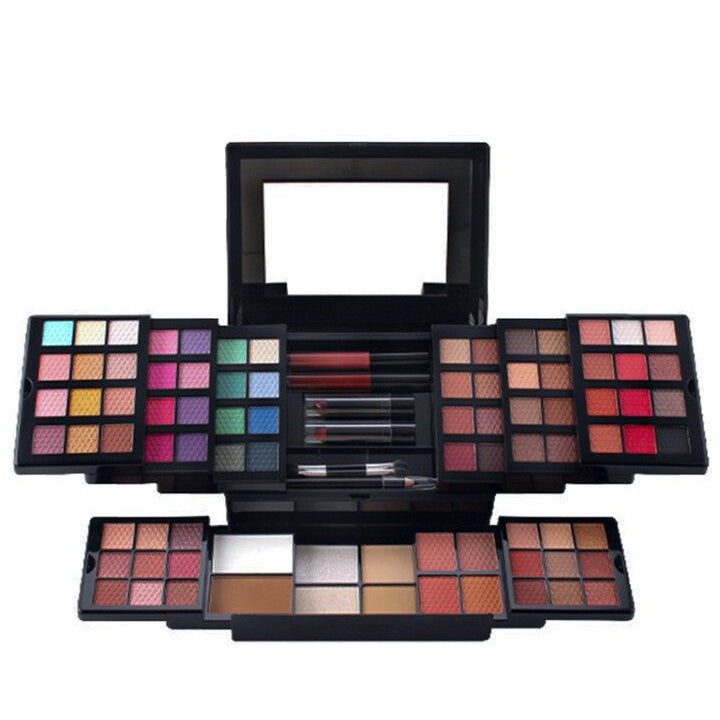 🌈 Multicolor Eyeshadow Palette Set – Long-Lasting & Fade-Resistant Makeup Kit ✨