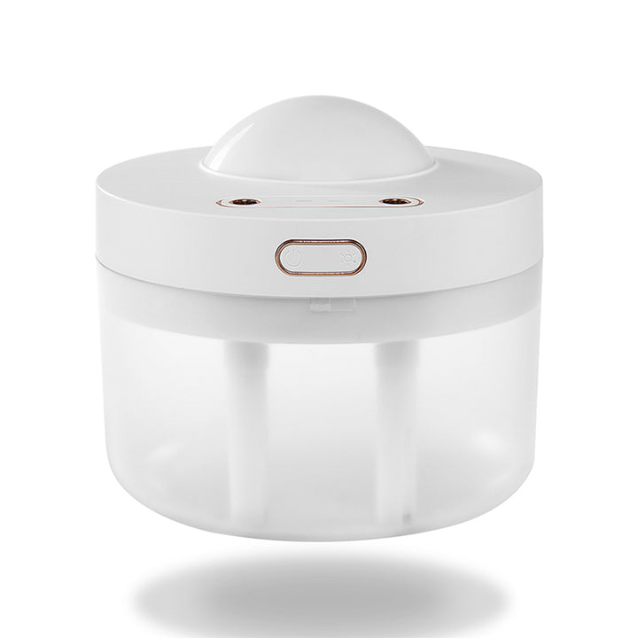 🌙💧 Projection Humidifier | Rotating Night Light + Dual Spray Mist Maker