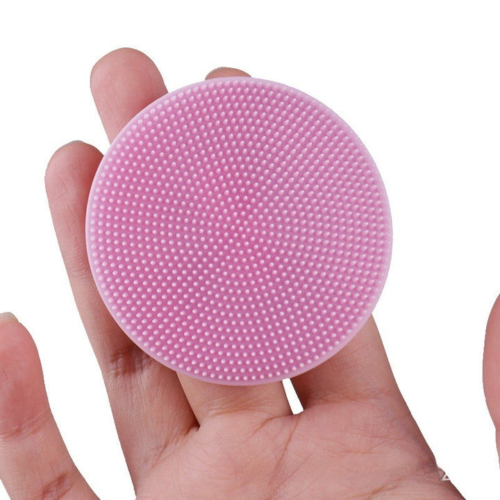 🧼💗 Silicone Bath Brush | Body Cleansing & Anti-Itch Facial Cleaning Tool