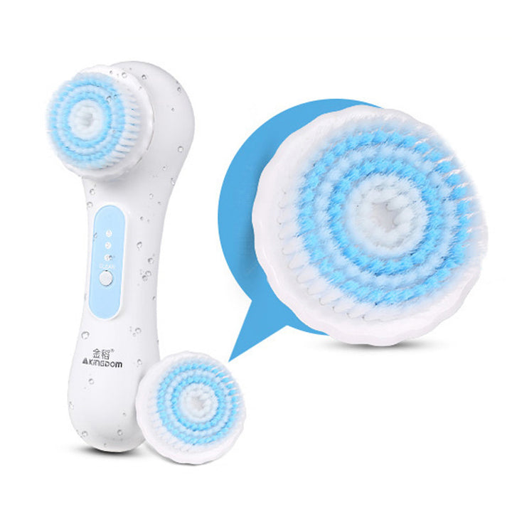 💖🧼 Ultrasonic Two-in-One Cleansing Instrument | Cleaning & Charging Facial Device