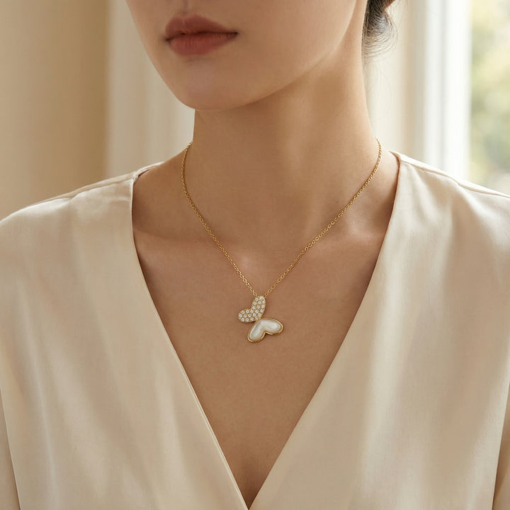 💎 Elegant Butterfly Pendant Necklace
