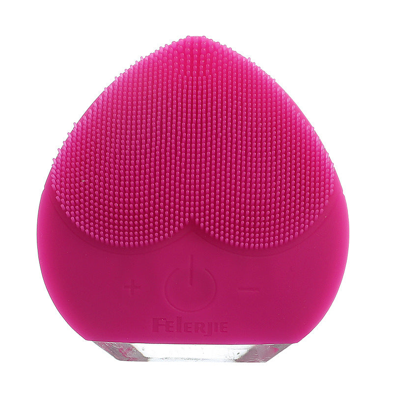 🧼💖 Electric Silicone Facial Cleansing Brush | Ultrasonic Pore Cleaner