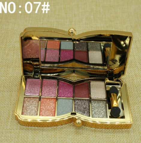 ✨ Student Girl Latin Dance Glitter Eyeshadow Palette – 12 Colors Matte & Pearlescent Set ✨