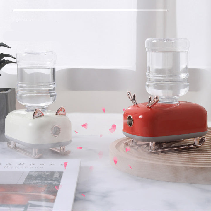 🐾💧 Cute Pet Charging Humidifier | USB Portable Home & Car Mist Diffuser 🌿✨