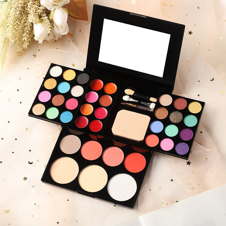 🌍 Multifunctional Makeup Eyeshadow Palette – 39 & 24 Color Earth Tone Cosmetic Case ✨