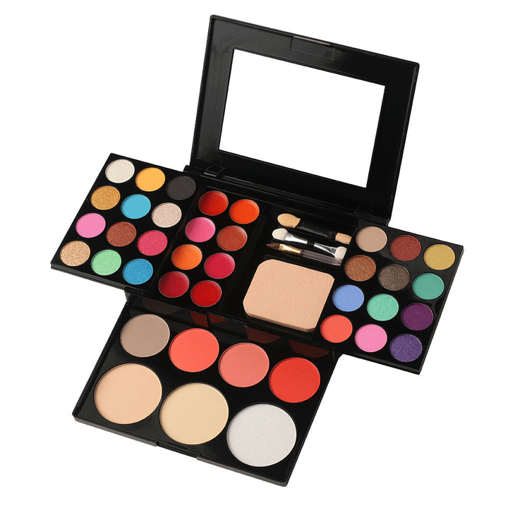 🌍 Multifunctional Makeup Eyeshadow Palette – 39 & 24 Color Earth Tone Cosmetic Case ✨