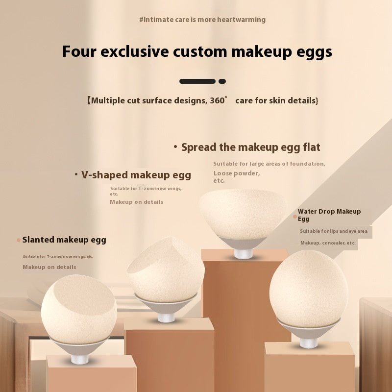 ✨ Smear-Proof Electric Makeup Puff (Wet & Dry Use) 💄⚡