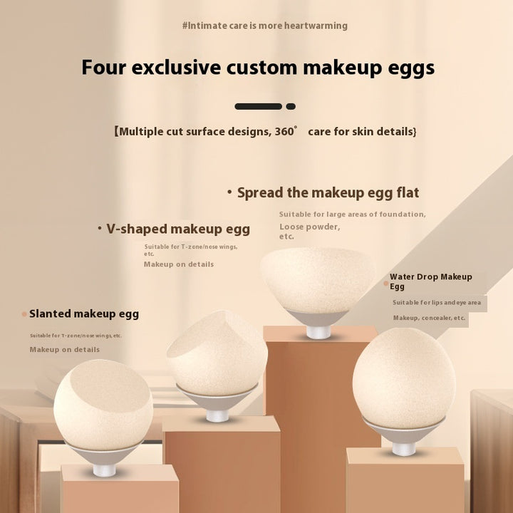 ✨ Smear-Proof Electric Makeup Puff (Wet & Dry Use) 💄⚡