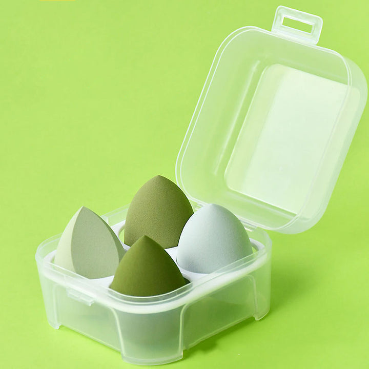 ✨ 4-Piece Makeup Sponge Set (Wet & Dry Use) 💄