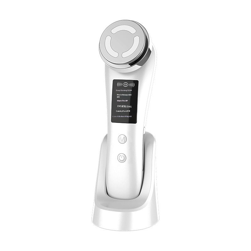 💖✨ Household Color Light Beauty Instrument | Micro-current Facial Massage & Deep Cleansing Device
