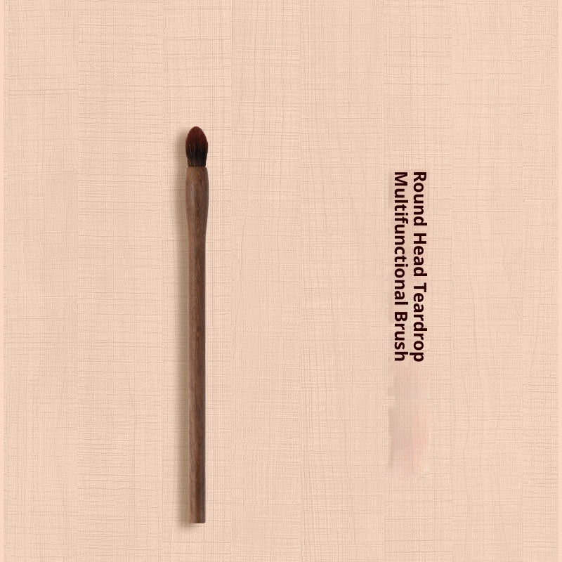 ✨ H Set Vintage Black Walnut Makeup Brush Set — 24-Piece Luxury Kit 💄🌿