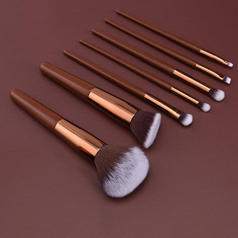 ✨ Beginner Soft Fur Makeup Brush Set (7-Piece) 💄