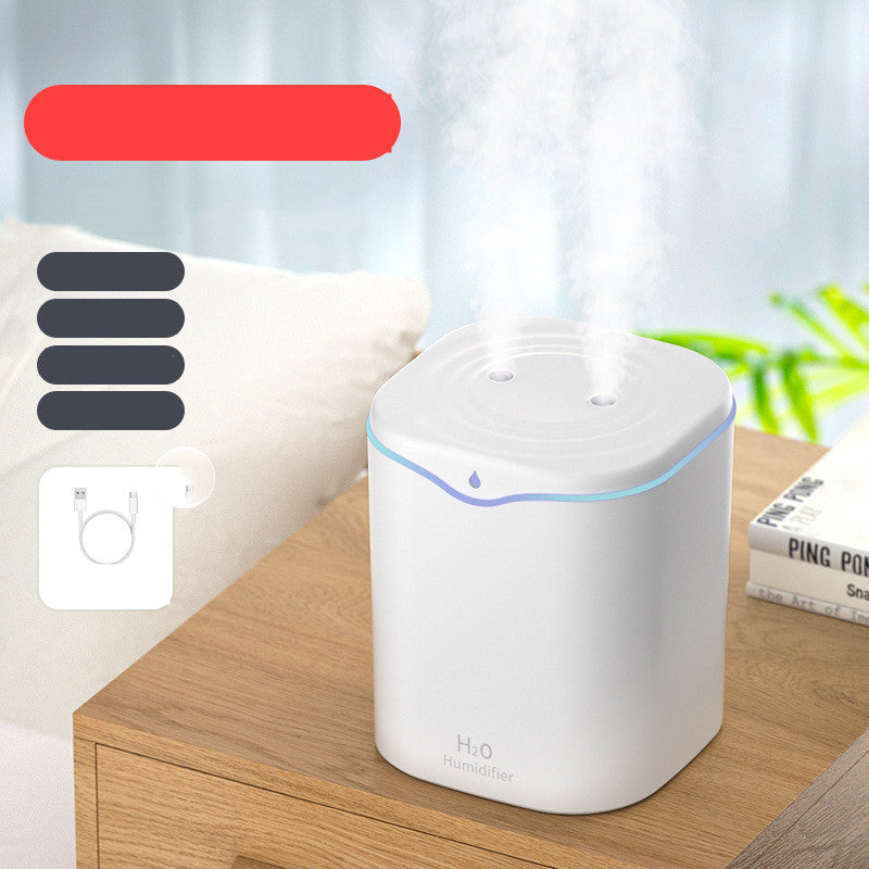 💧🌈 Household Silent Water Drop Humidifier | Large Spray USB Mist 🌿✨