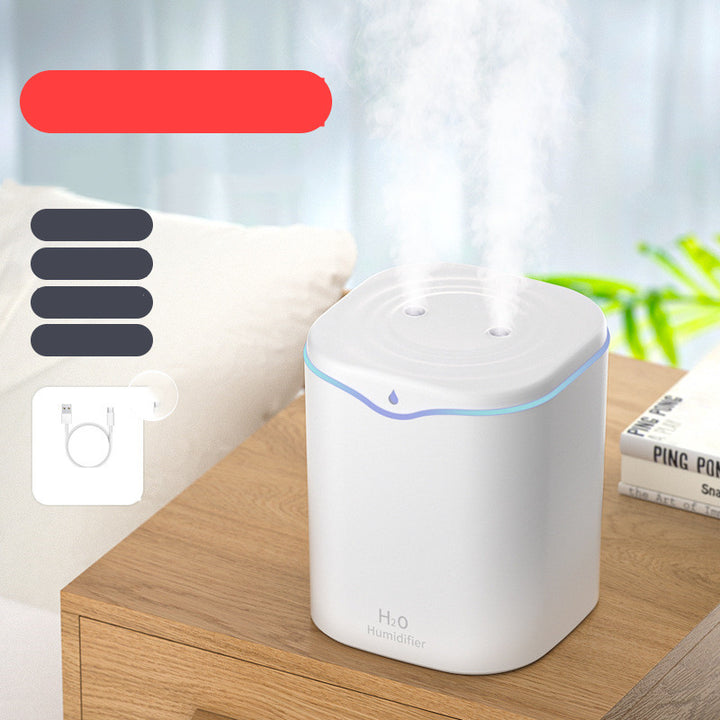 💧🌈 Household Silent Water Drop Humidifier | Large Spray USB Mist 🌿✨